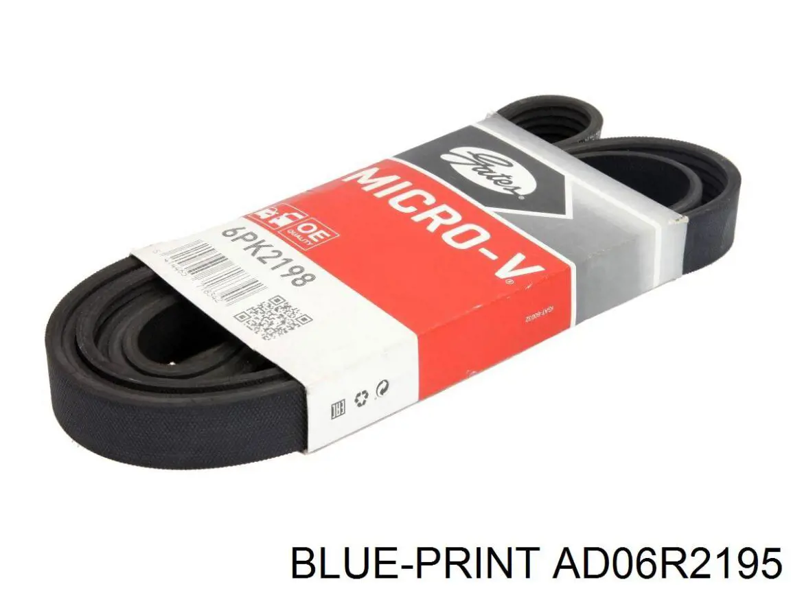 Comprar AD06R2195 Blue Print Correa trapezoidal