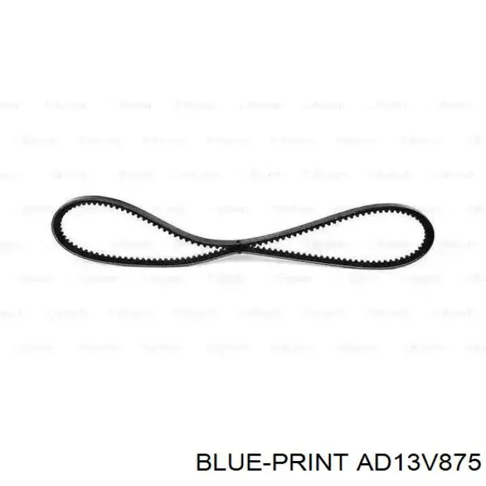 AD13V875 Blue Print correa trapezoidal