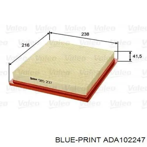 El filtro de aire UFI 30D9100 precio, desde 9,04 EUR