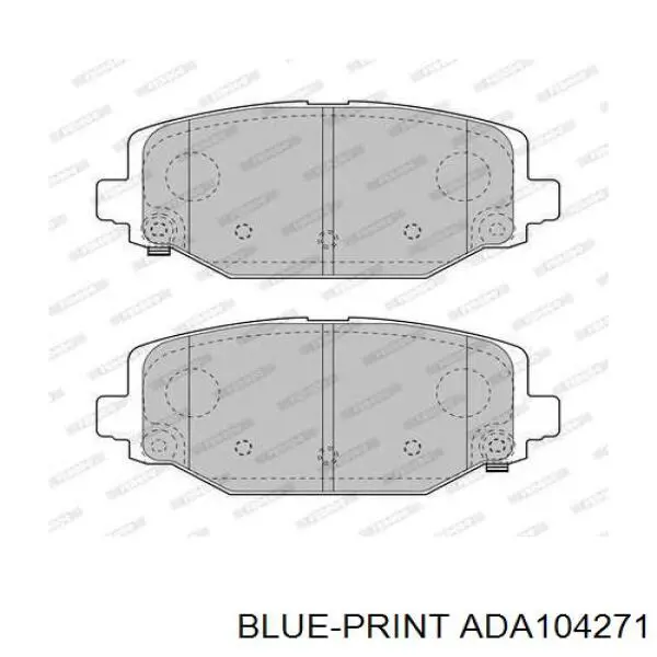 Comprar 68159526AB Chrysler Pastillas de freno traseras