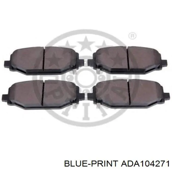 Pastillas de freno traseras 68159526AB Chrysler