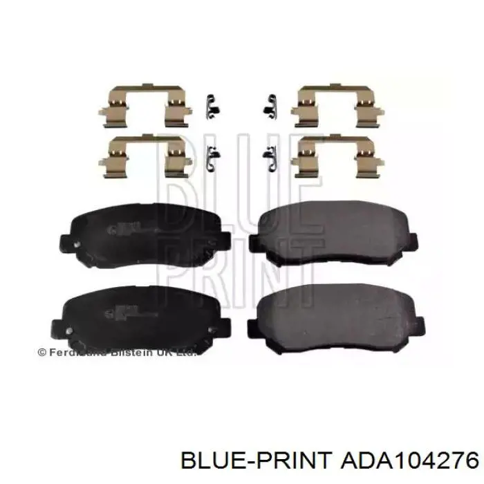 Pastillas freno delanteras Blue Print ADA104276 precio, desde 45,38 EUR