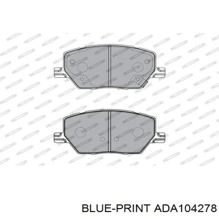 Comprar 68346917AB Chrysler Pastillas delanteras de freno