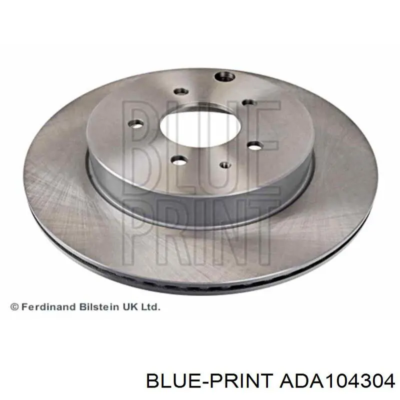 ADA104304 Blue Print disco de freno delantero
