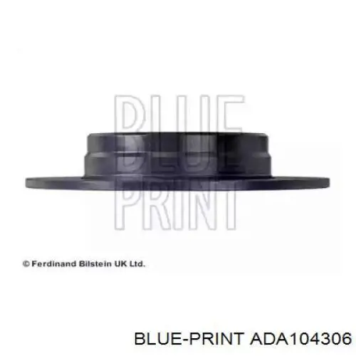ADA104306 Blue Print disco de freno trasero