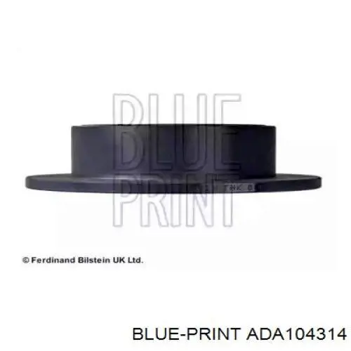 ADA104314 Blue Print disco de freno trasero
