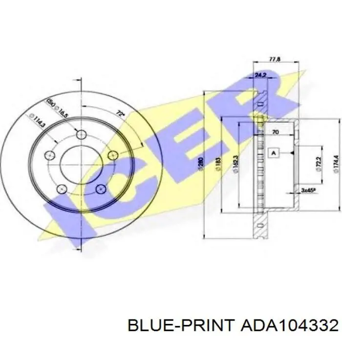 5016434AA Fiat/Alfa/Lancia Discos