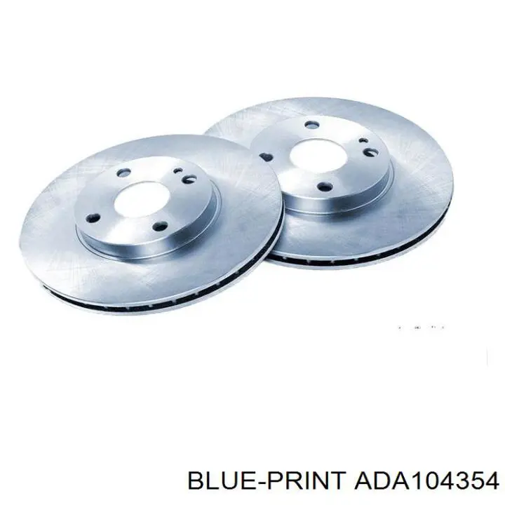Frenos traseros Blue Print ADA104354