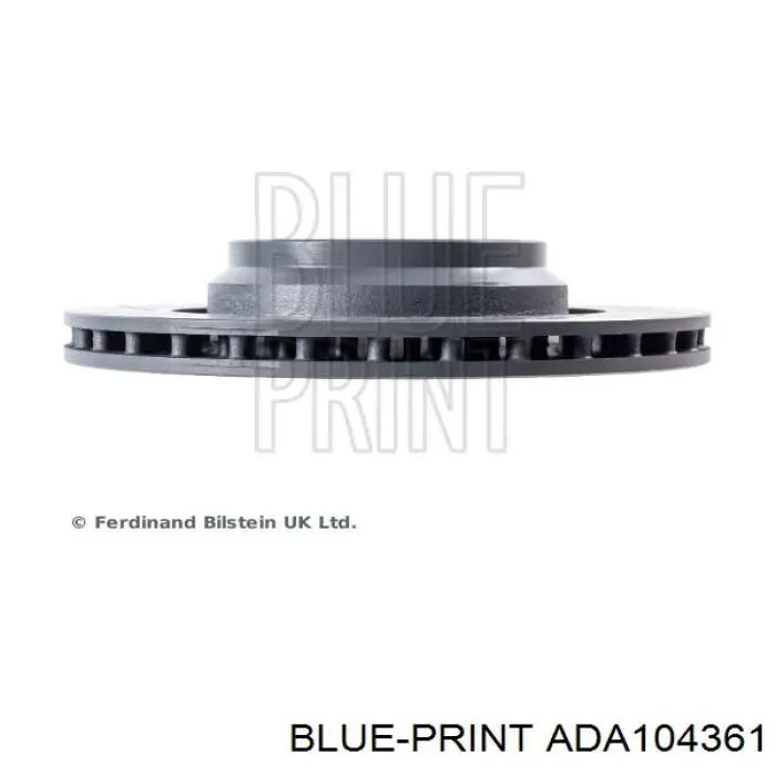 ADA104361 Blue Print disco de freno trasero