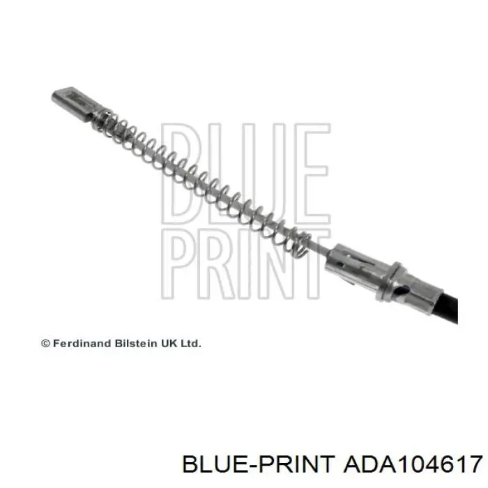 ADA104617 Blue Print cable de freno de mano trasero izquierdo