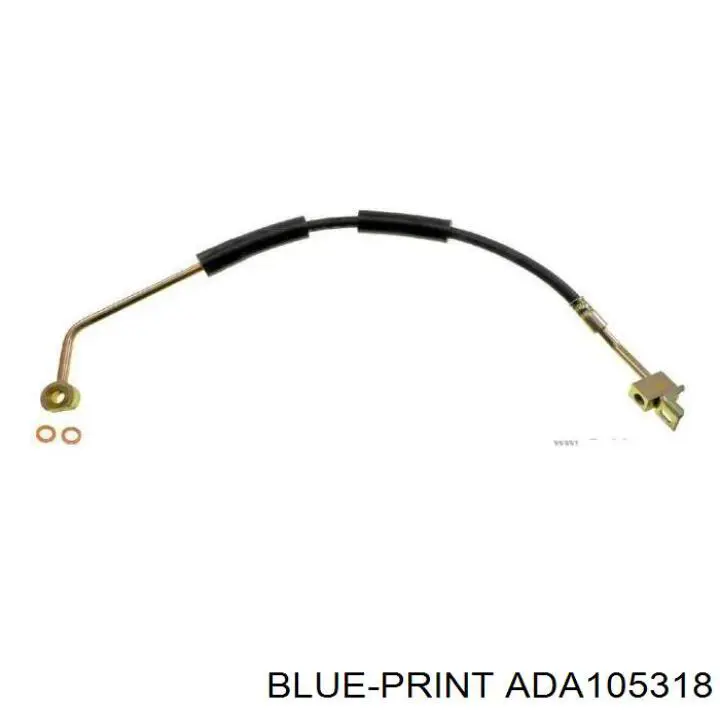 ADA105318 Blue Print latiguillos de freno delantero derecho
