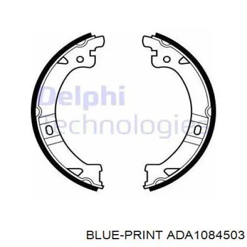 ADA1084503 Blue Print tope de amortiguador trasero, suspensión + fuelle