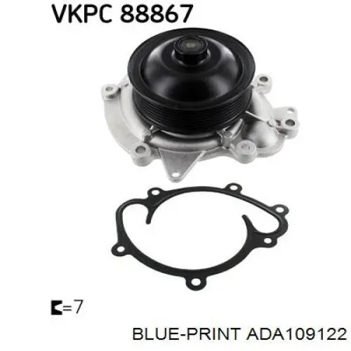 Bomba de agua 5175580AA Chrysler