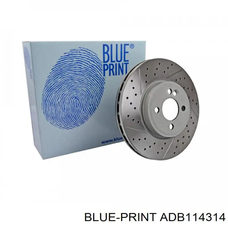 ADB114314 Blue Print disco de freno delantero