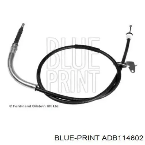 ADB114602 Blue Print cable de freno de mano trasero derecho