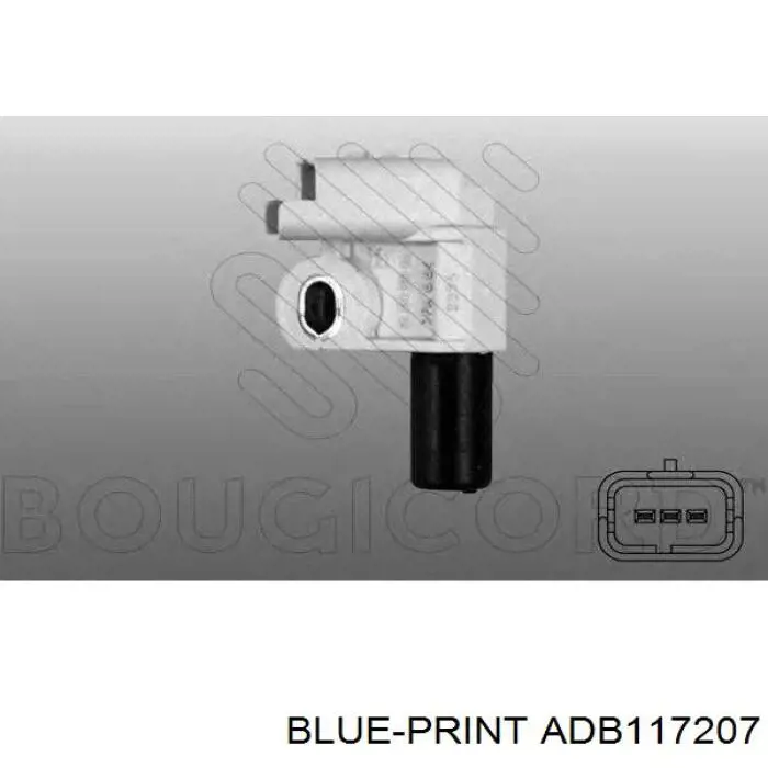 Sensor de posición del cigüeñal Ford Fiesta JH, JD