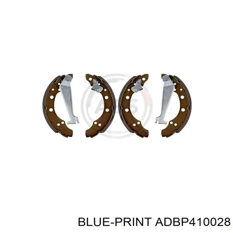 ADBP410028 Blue Print zapatas de frenos de tambor traseras