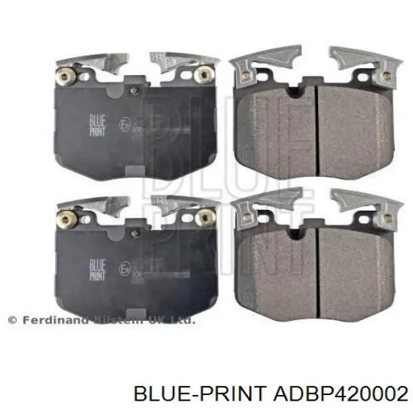 Pastillas de freno delanteras BMW 5 G30, F90