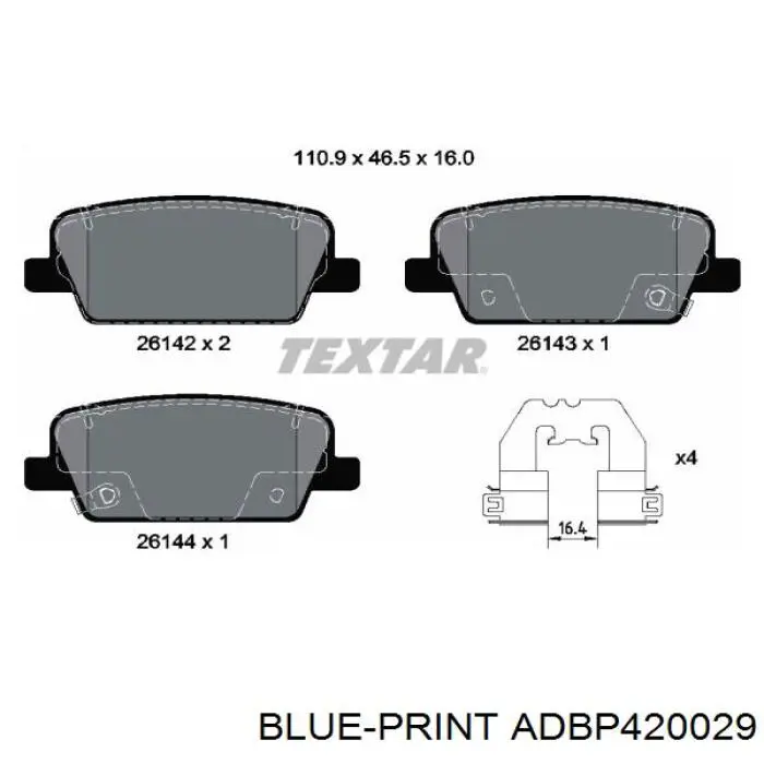 Comprar 58302S1A30 Hyundai/Kia Pastillas de freno traseras