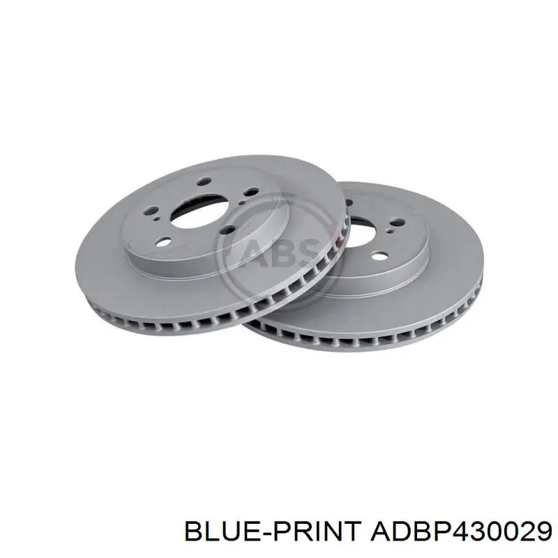 ADBP430029 Blue Print disco de freno delantero
