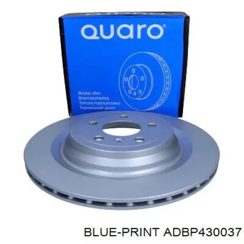 ADBP430037 Blue Print disco de freno trasero