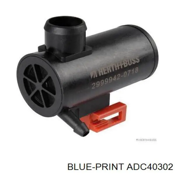 ADC40302 Blue Print bomba de agua limpiaparabrisas, delantera