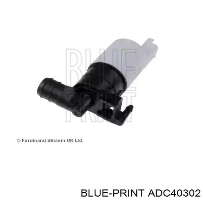 Bomba de agua limpiaparabrisas, delantera ADC40302 Blue Print