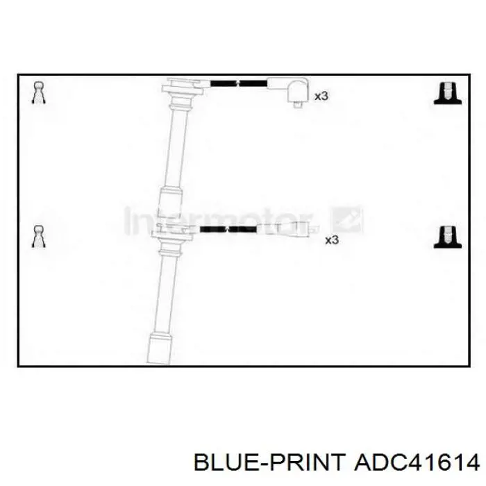 ADC41614 Blue Print cables de bujías