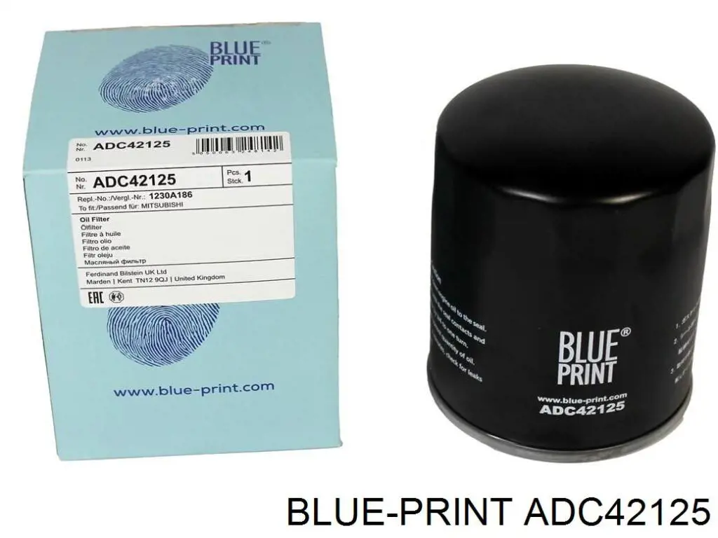 Comprar ADC42125 Blue Print Filtros de aceite
