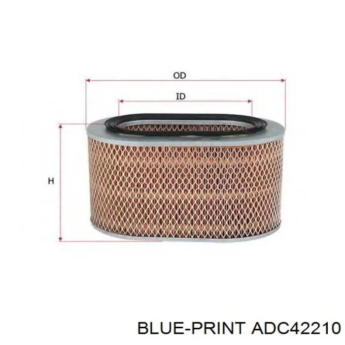 MMD603384 Mitsubishi Filtro de aire de motor