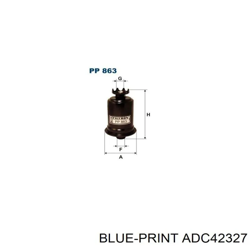 Filtro de combustible PP894 Filtron