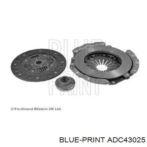 W01225J Krafttech kit de embrague (3 partes)