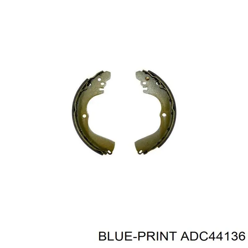 ADC44136 Blue Print zapatas de frenos de tambor traseras