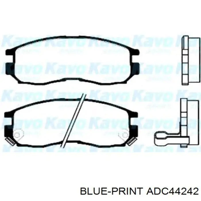 58101M2A01 Hyundai/Kia Pastillas delanteras