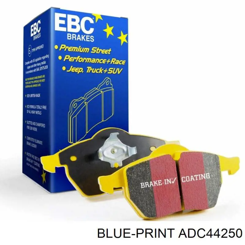 Comprar ADC44250 Blue Print Pastillas delanteras de freno