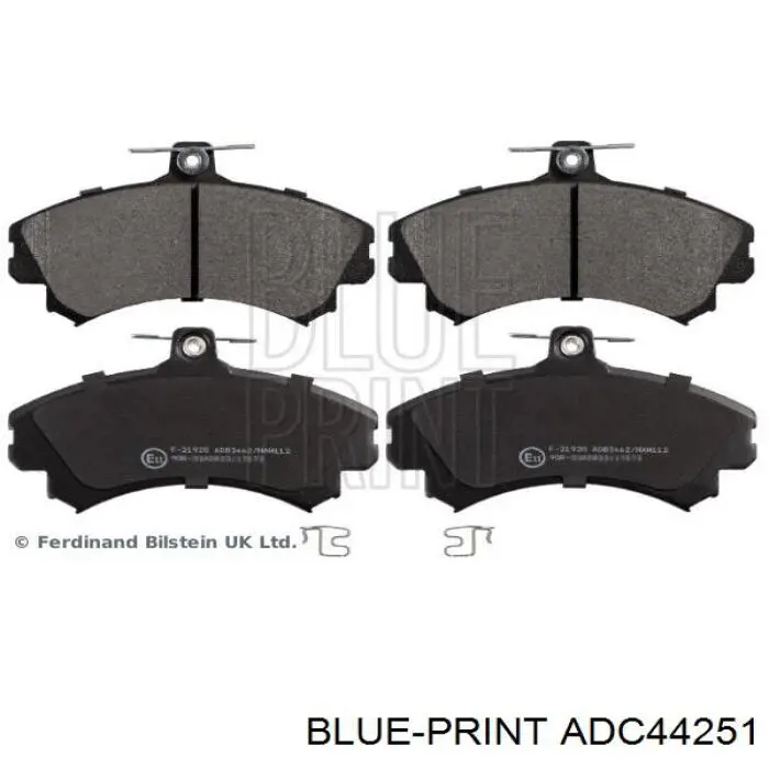 ADC44251 Blue Print pastillas de freno delanteras