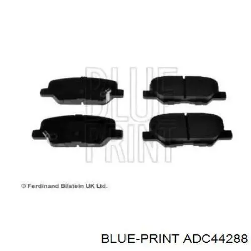 Comprar ADC44288 Blue Print Pastillas de freno traseras