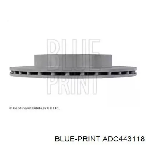 ADC443118 Blue Print disco de freno trasero