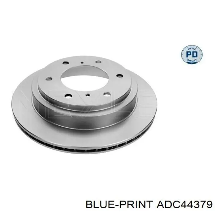 Disco de freno trasero DP515C Japan Parts