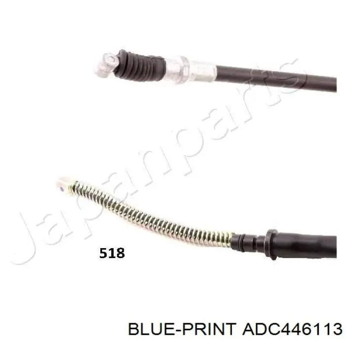 J3925014 Jakoparts cable de freno de mano trasero izquierdo