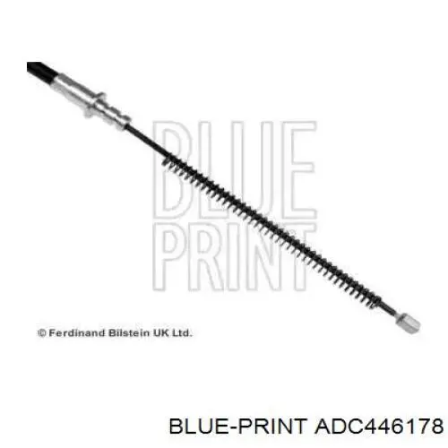 ADC446178 Blue Print cable de freno de mano trasero derecho