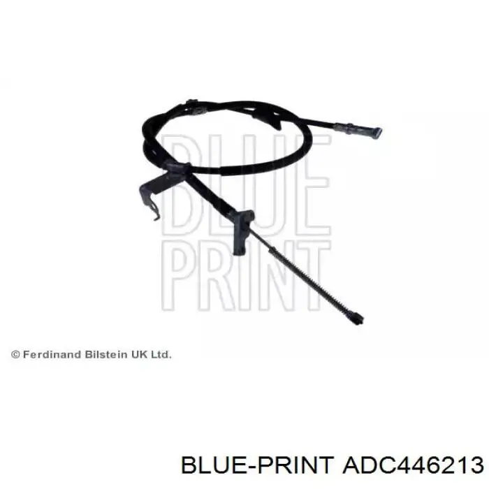 ADC446213 Blue Print cable de freno de mano trasero derecho