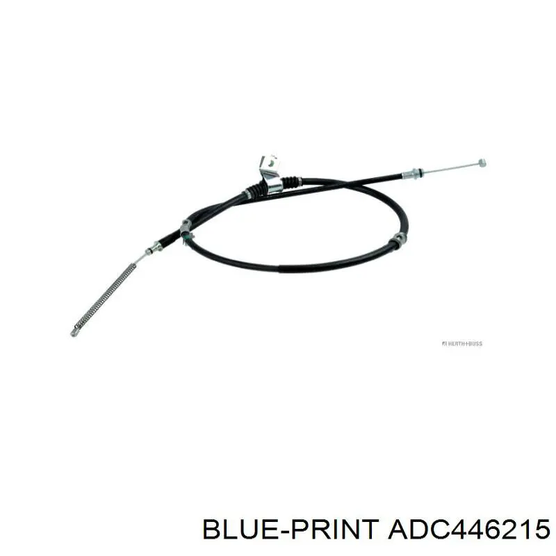 1606294080 Peugeot/Citroen cable de freno de mano trasero derecho