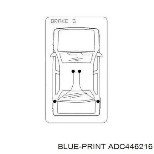 MR128201 Mitsubishi cable de freno de mano trasero izquierdo