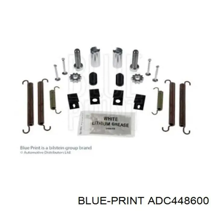 ADC448600 Blue Print juego de reparación, pastillas de frenos