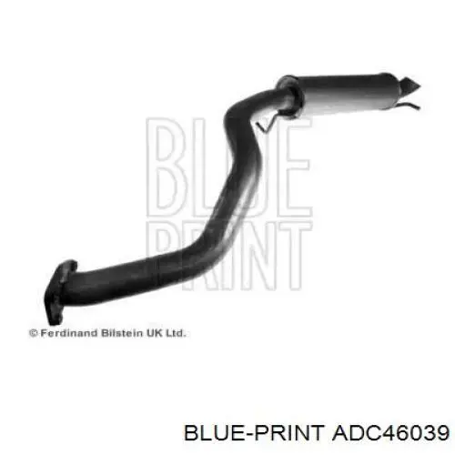 279-649 Bosal silenciador posterior