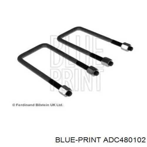 Abrazadera de ballesta Blue Print ADC480102 precio, desde 36,69 EUR