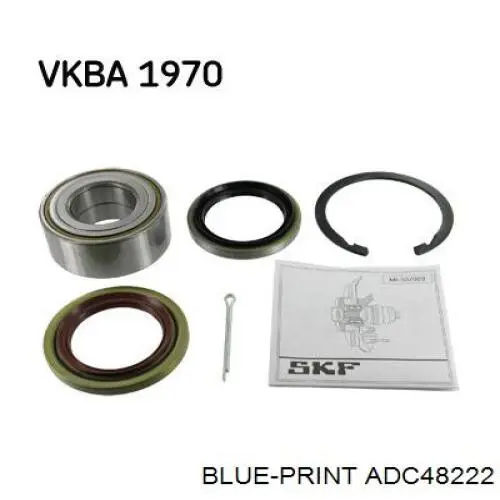 ADC48222 Blue Print cojinete de rueda delantero