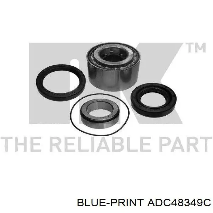 ADC48349C Blue Print anillo retén de semieje, eje trasero