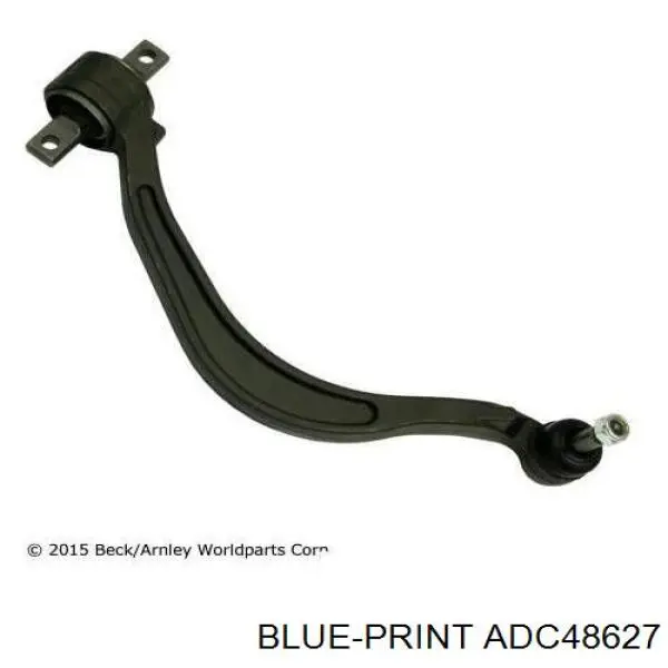 Brazo inferior izquierdo de la suspensión delantera MR296293 Mitsubishi